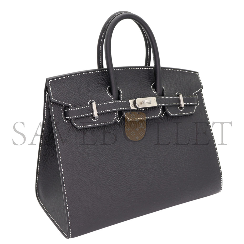 h**mes birkin 30 epsom leather black gold buckle high end cusT0m bag h028369ck89 (30*23*15cm)